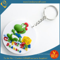 High Quality Factory Price China Customized Logo 3D Soft PVC Key Chain or Ring for Gift